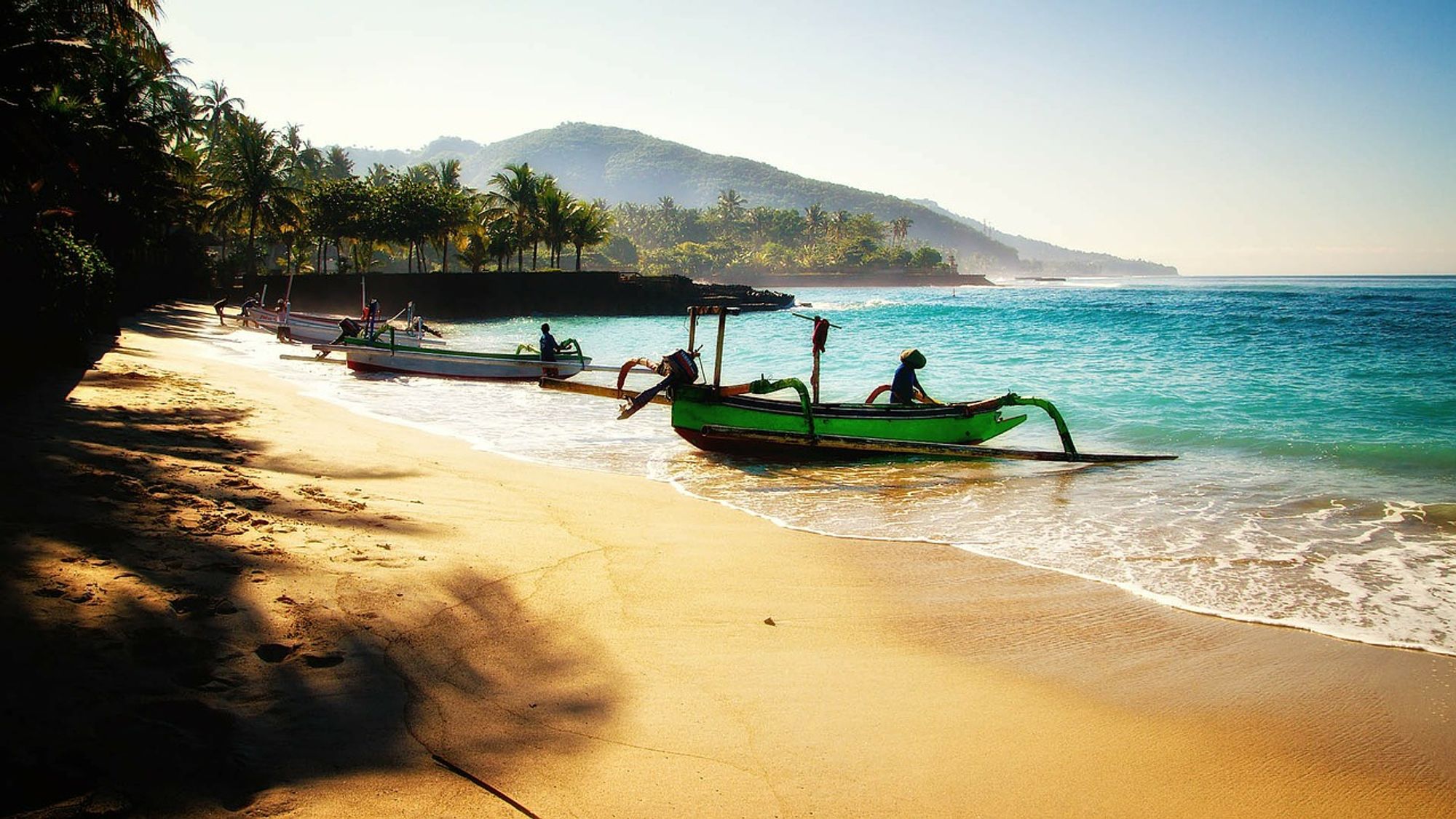 Bali Gili Ferries - Gili Trawangan станция в пределах Gili Trawangan Island, Lombok, Indonesia