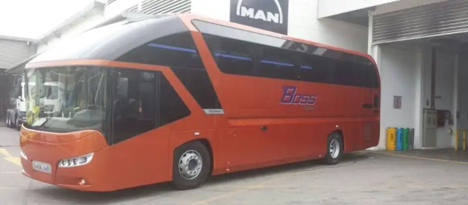 Boss Express bringing passengers to their travel destination
