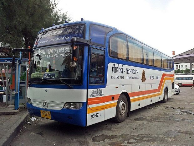 Transports pour aller de Luang Prabang à Chiang Rai