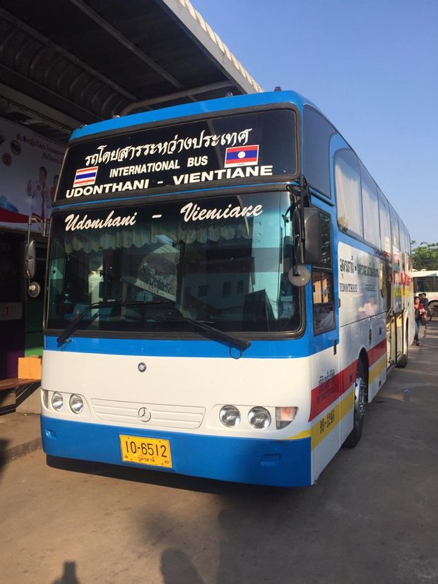 Transports pour aller de Nong Khai à Vientiane