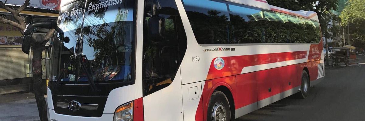 Mey Hong Transport bringing passengers to their travel destination