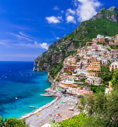 Positano Ferry Terminal in Positano