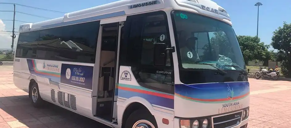 Nam A Chau bringing passengers to their travel destination