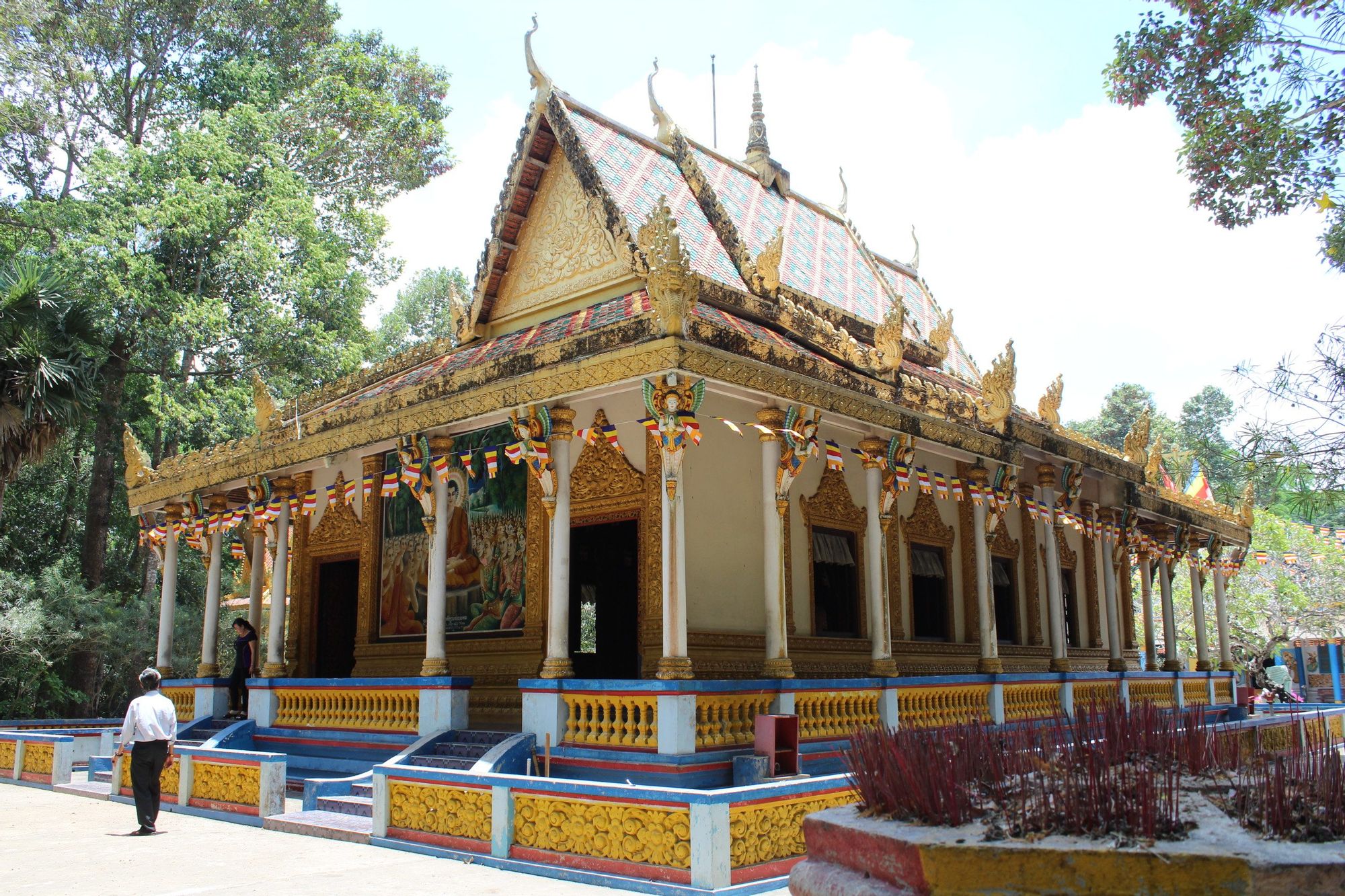 Tran De Port station au sein de Soc Trang, Vietnam