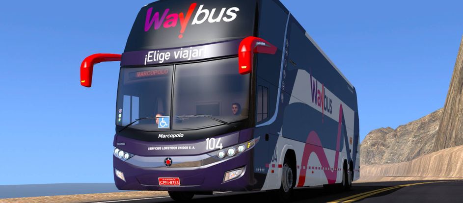 Way Bus bringing passengers to their travel destination