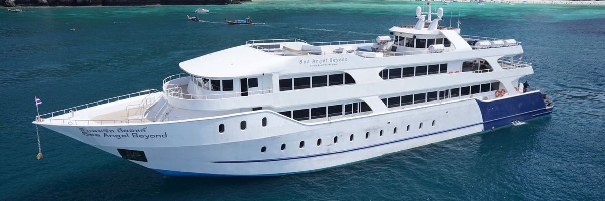 Sea Angel Cruise bringing passengers to their travel destination