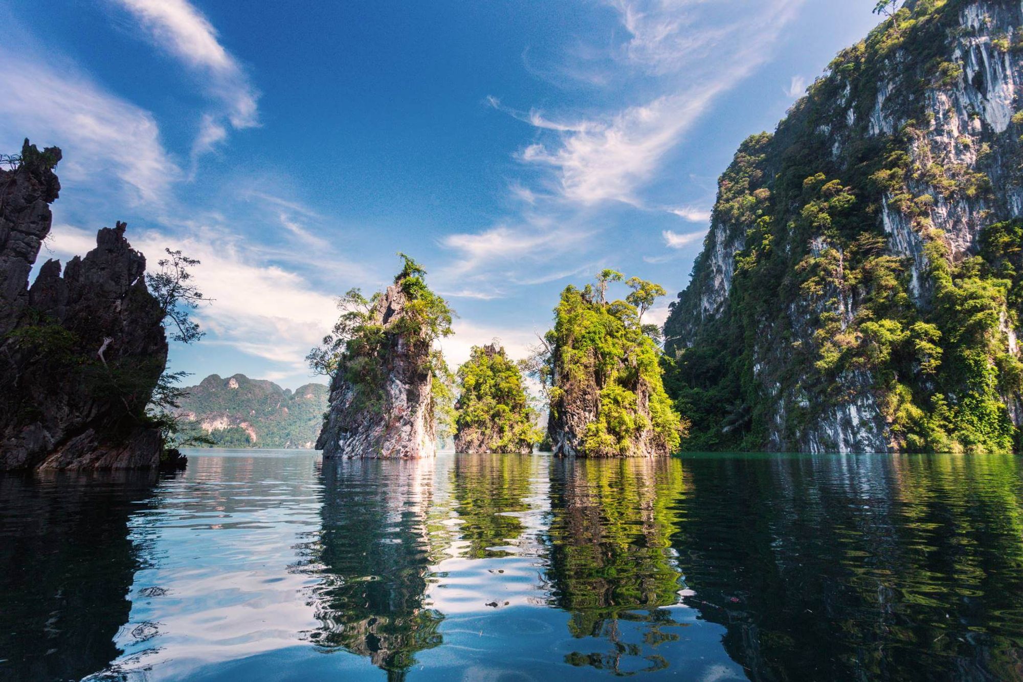 Khao Sok National Park станция в пределах Khao Sok, Thailand