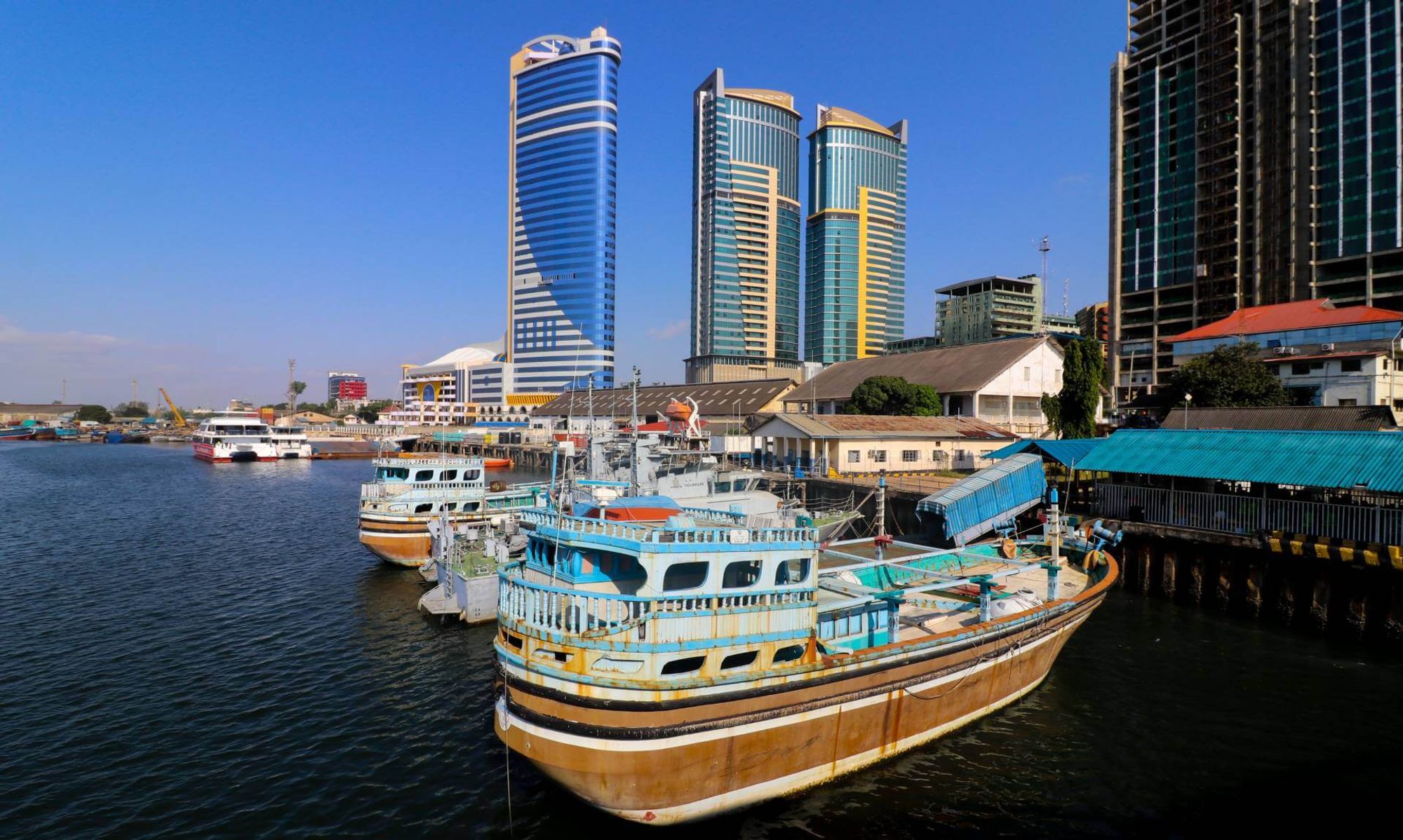 Dar es Salaam Ferry Terminal สถานีภายใน Dar es Salaam, Tanzania