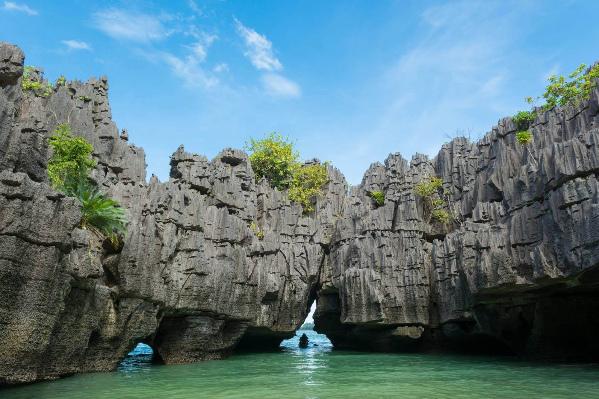 Tammalang Pier станция в пределах Satun, Thailand