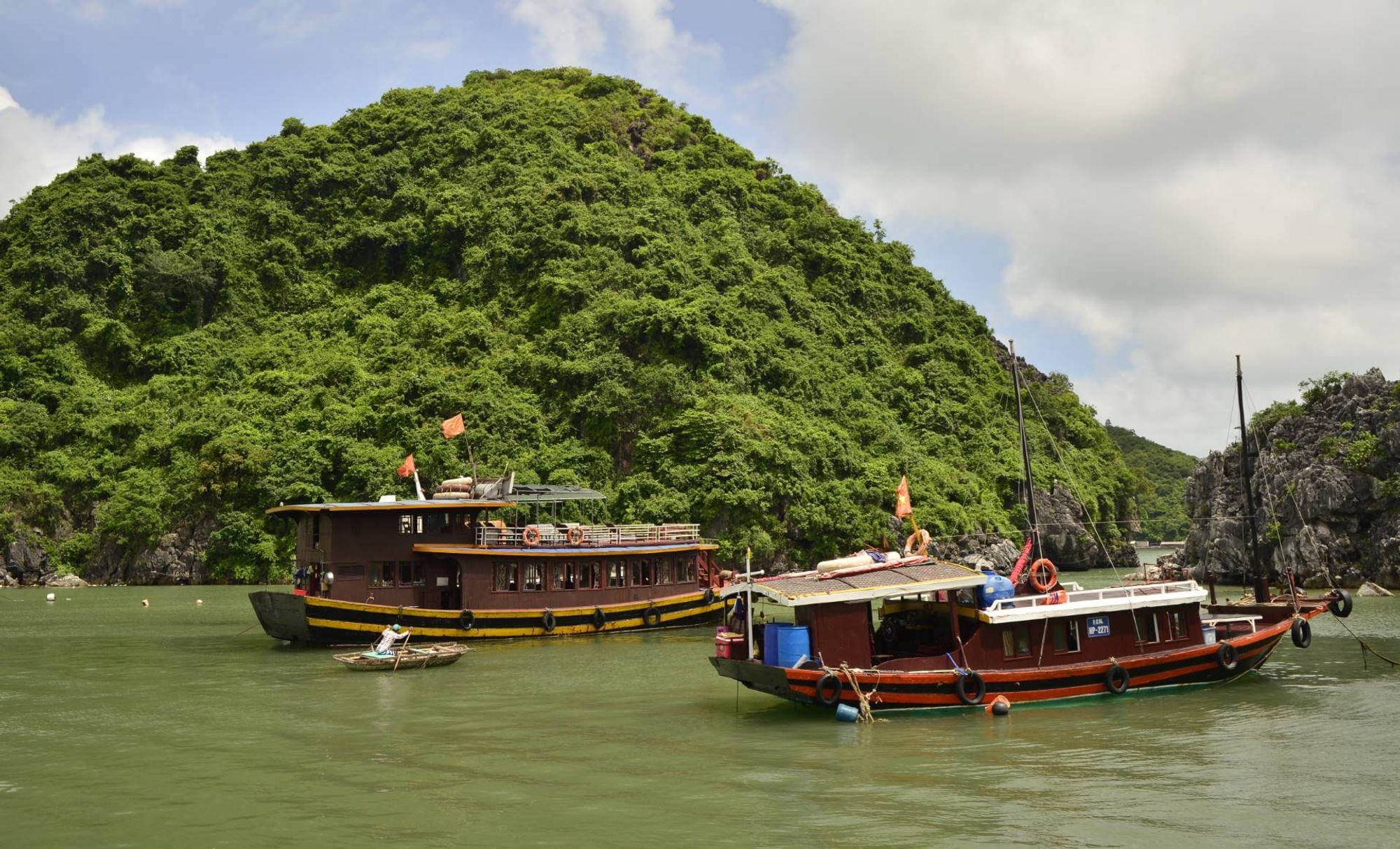 Ferry Terminal Tuan Chau station within Tuan Chau Island, Vietnam