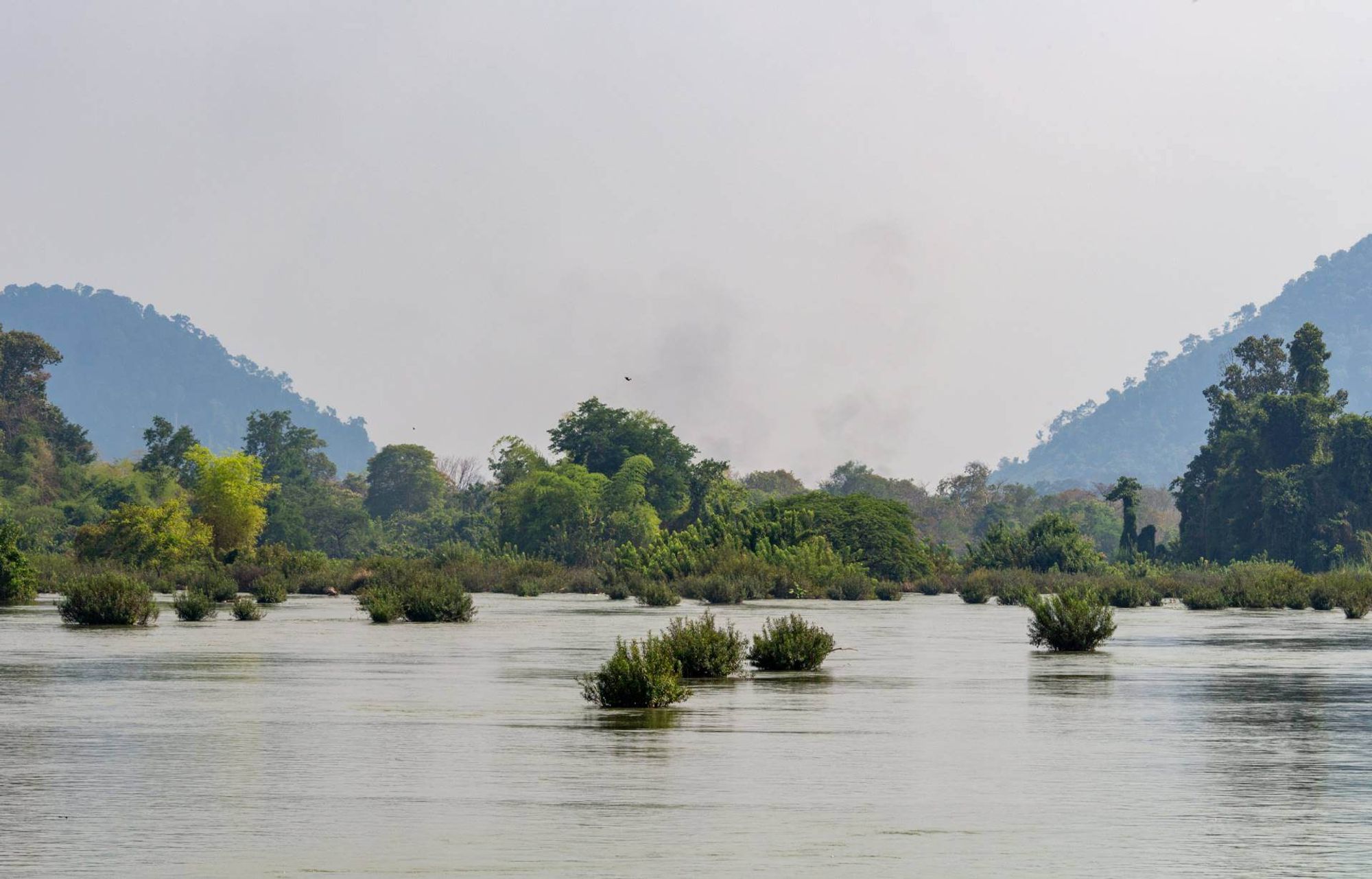 Lao Long Restaurant nhà ga trong khoảng Don Khone, Laos