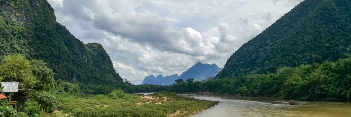 A captivating backdrop of central Phongsali