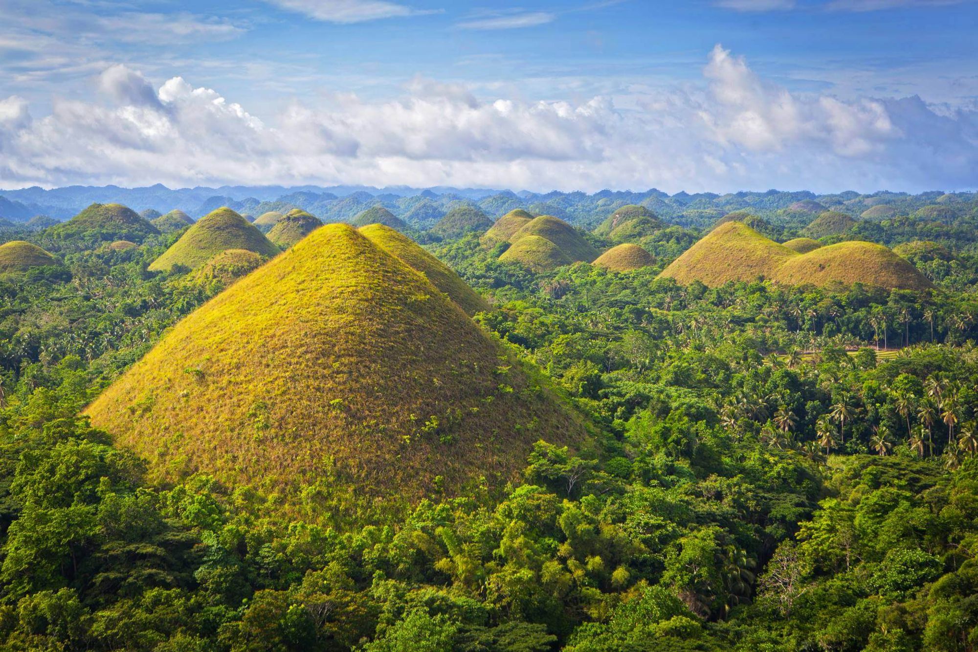 Chocolate Hills, Bohol nhà ga trong khoảng Bohol, Philippines