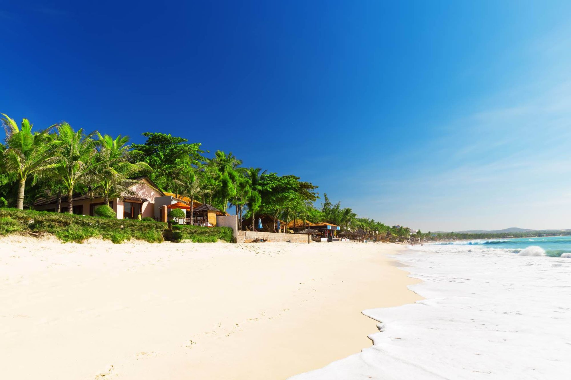 A captivating backdrop of central Mui Ne