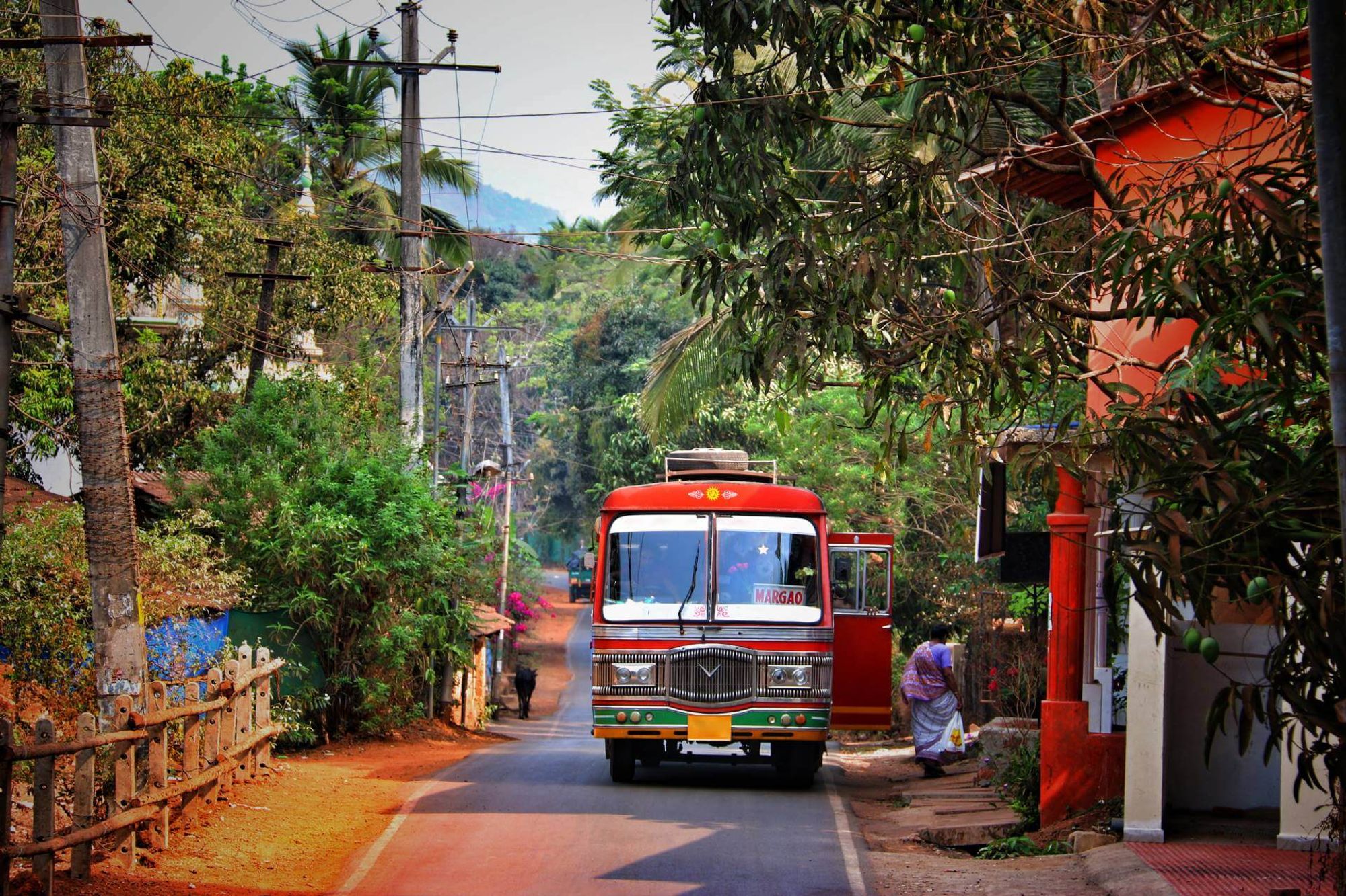 Madgaon Railway Station estación dentro de Margao, India