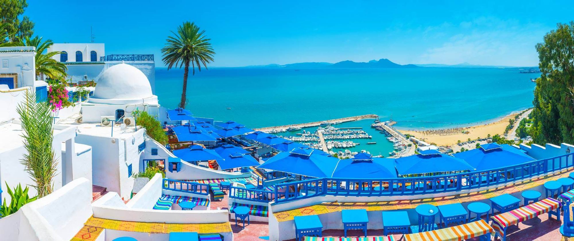 Tunis Ferry Terminal station within Tunis, Tunisia