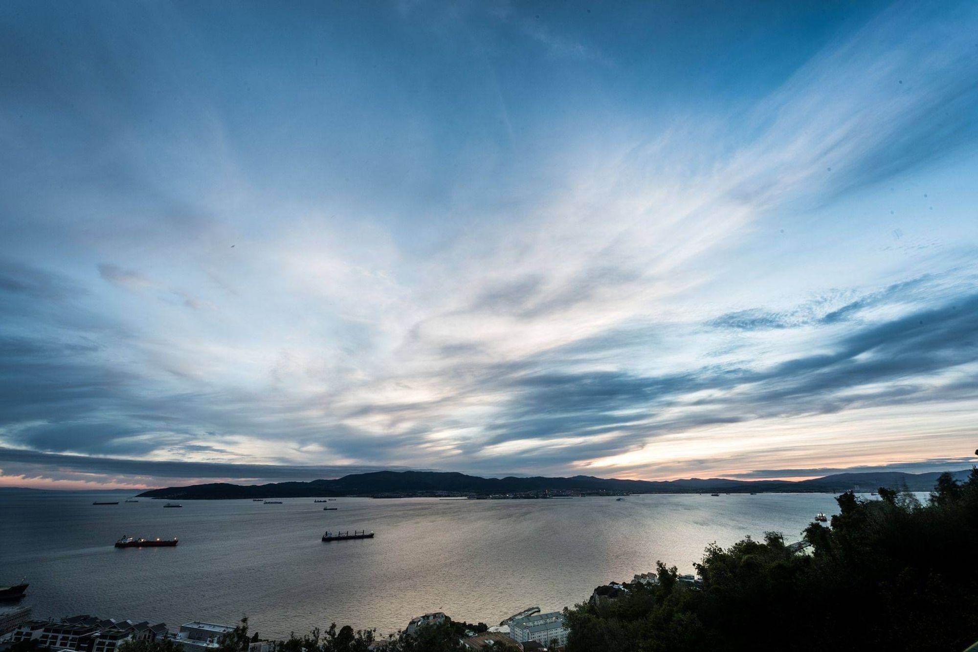 A captivating backdrop of central Tangier Med