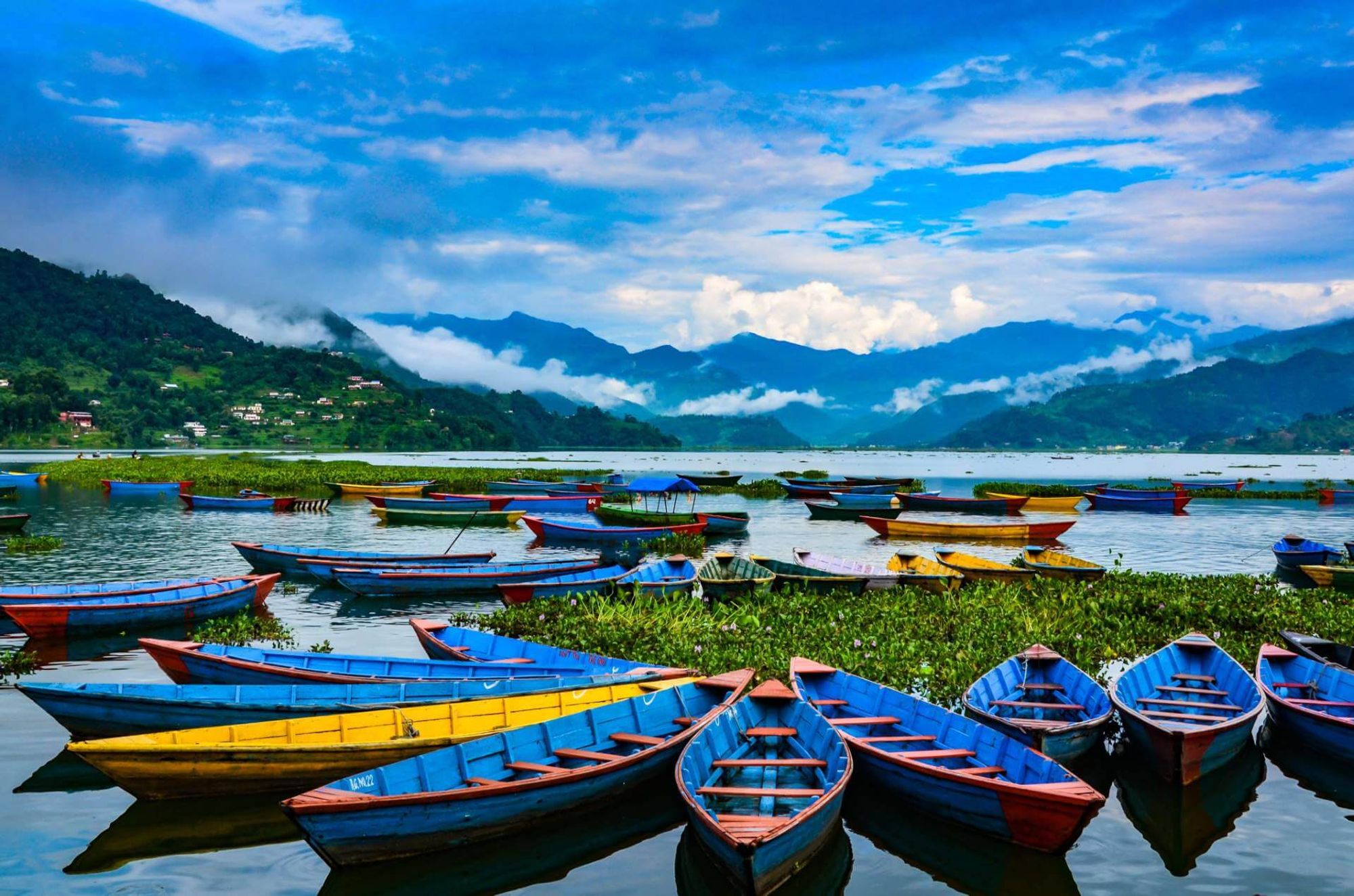 Tourist Bus Park station within Pokhara, Nepal