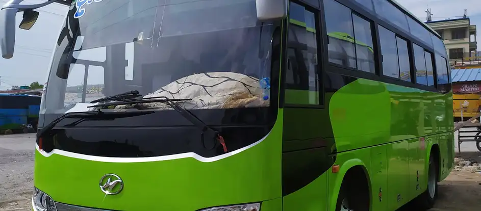 Moe Thout Tun Express bringing passengers to their travel destination