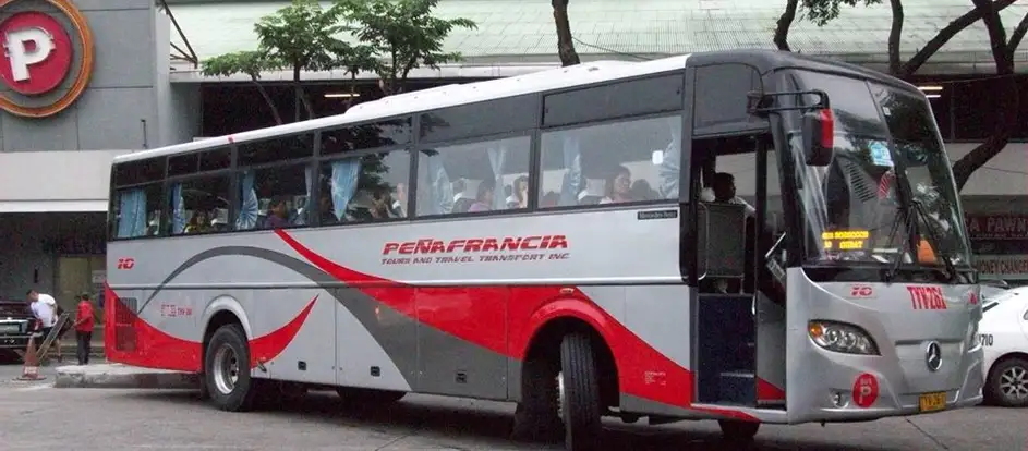 Penafrancia Tours and Travel Transport bringing passengers to their travel destination