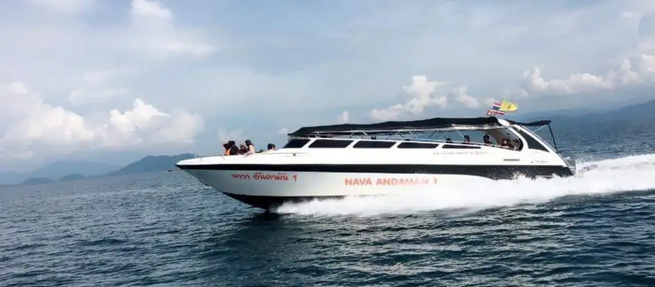 Nava Andaman bringing passengers to their travel destination