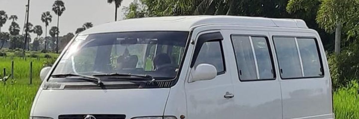 Cambodia Private Car Service Fahrgäste werden an ihr Ziel gebracht