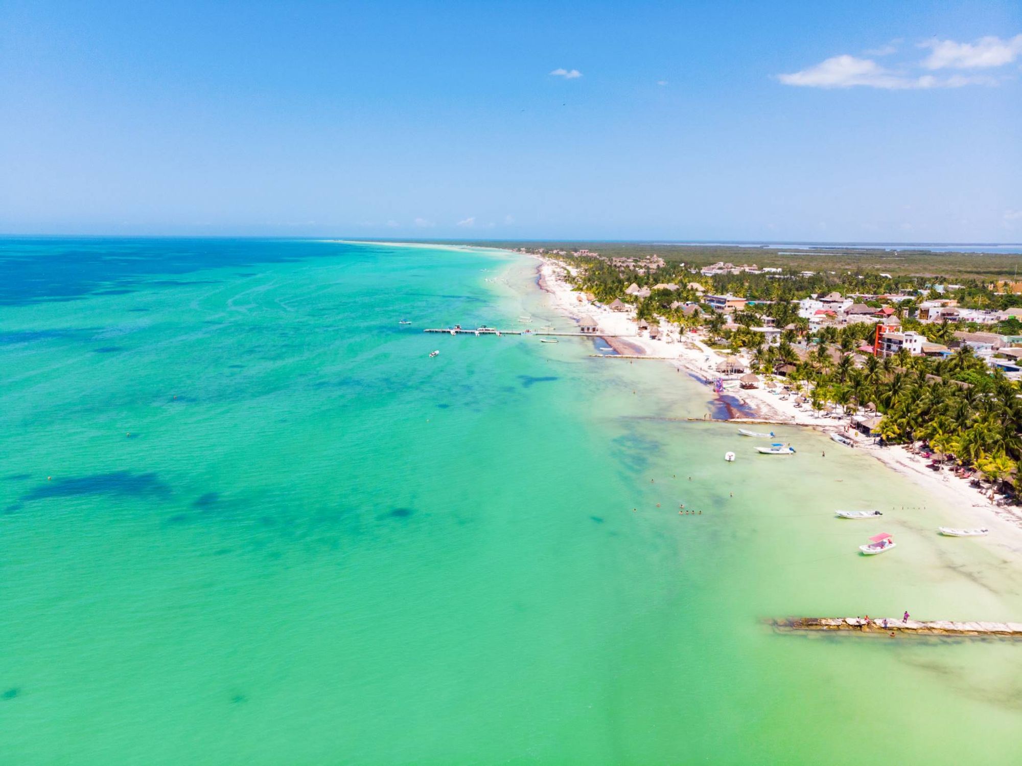 Holbox Ferry станция в пределах Holbox, Mexico