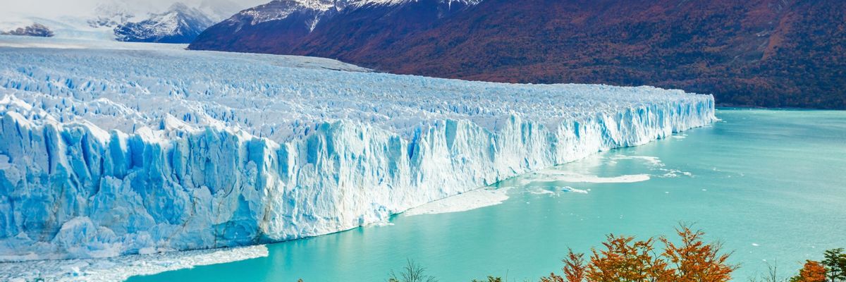 Une toile de fond captivante du centre Perito Moreno Glacier