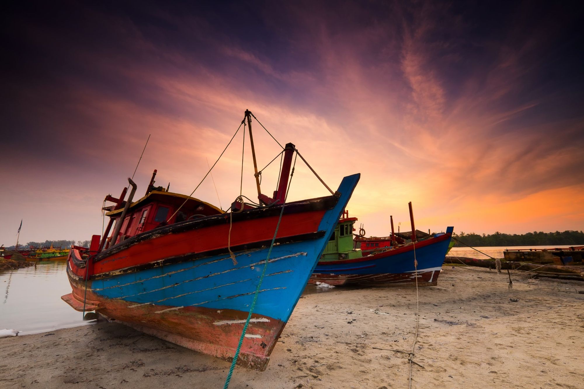 中心部の魅惑的な背景 Kuala Besut