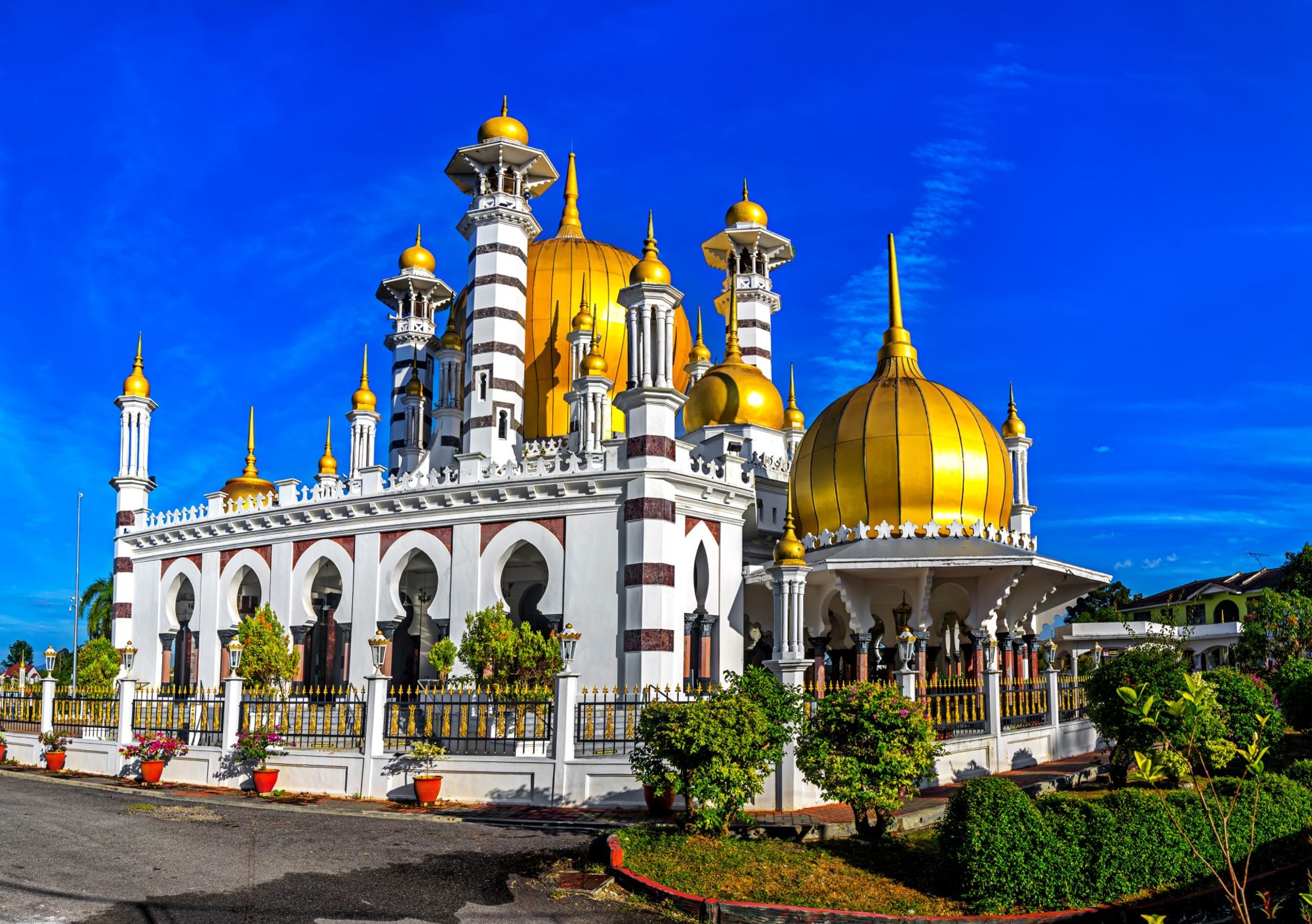 A beautiful view from within central Kuala Kangsar