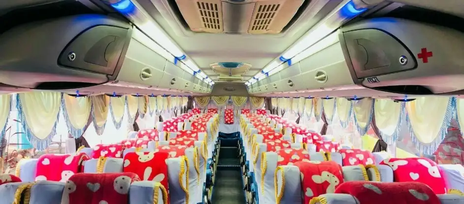 Hnin Cherry Express bringing passengers to their travel destination