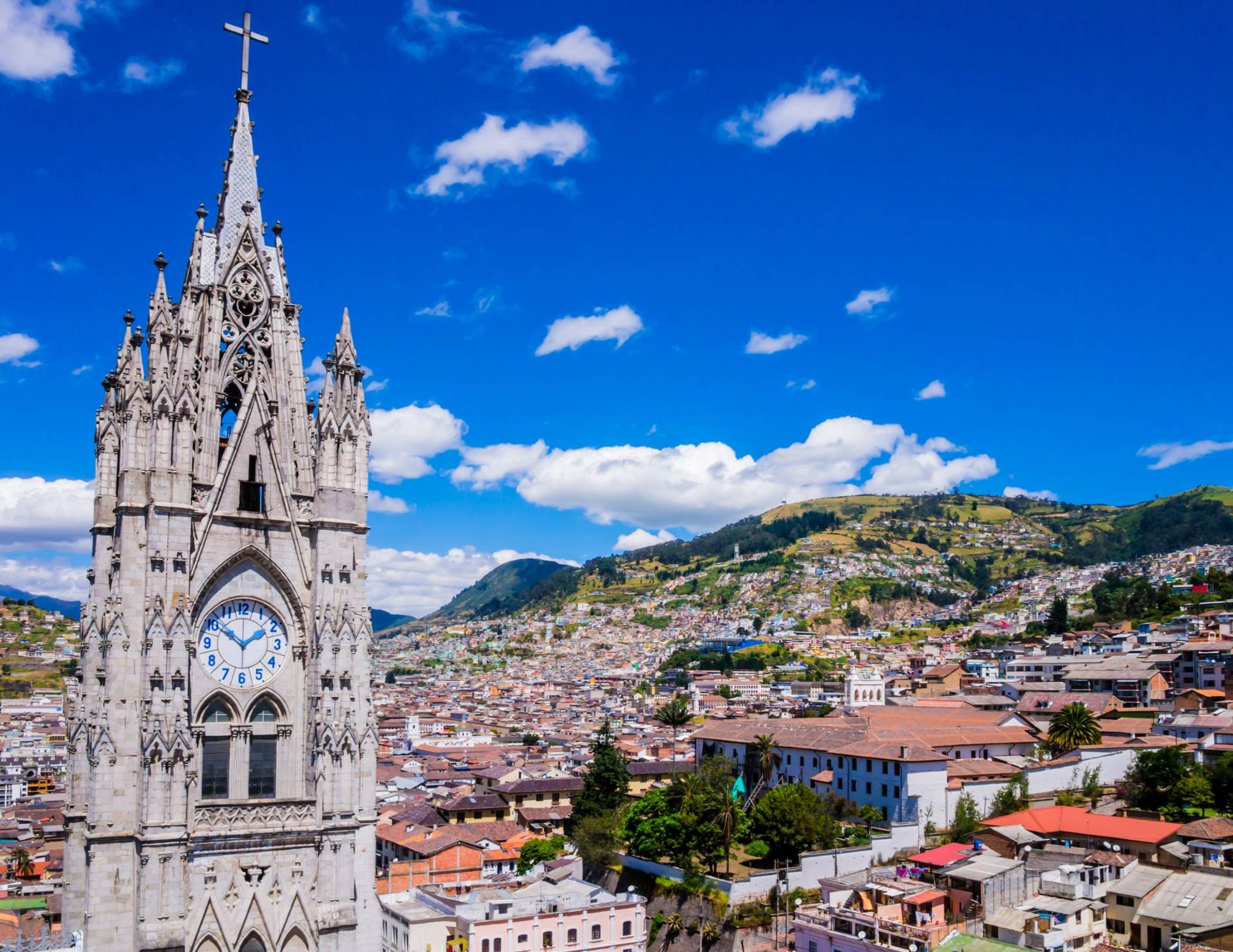 Terminal Quitumbe station within Quito, Ecuador