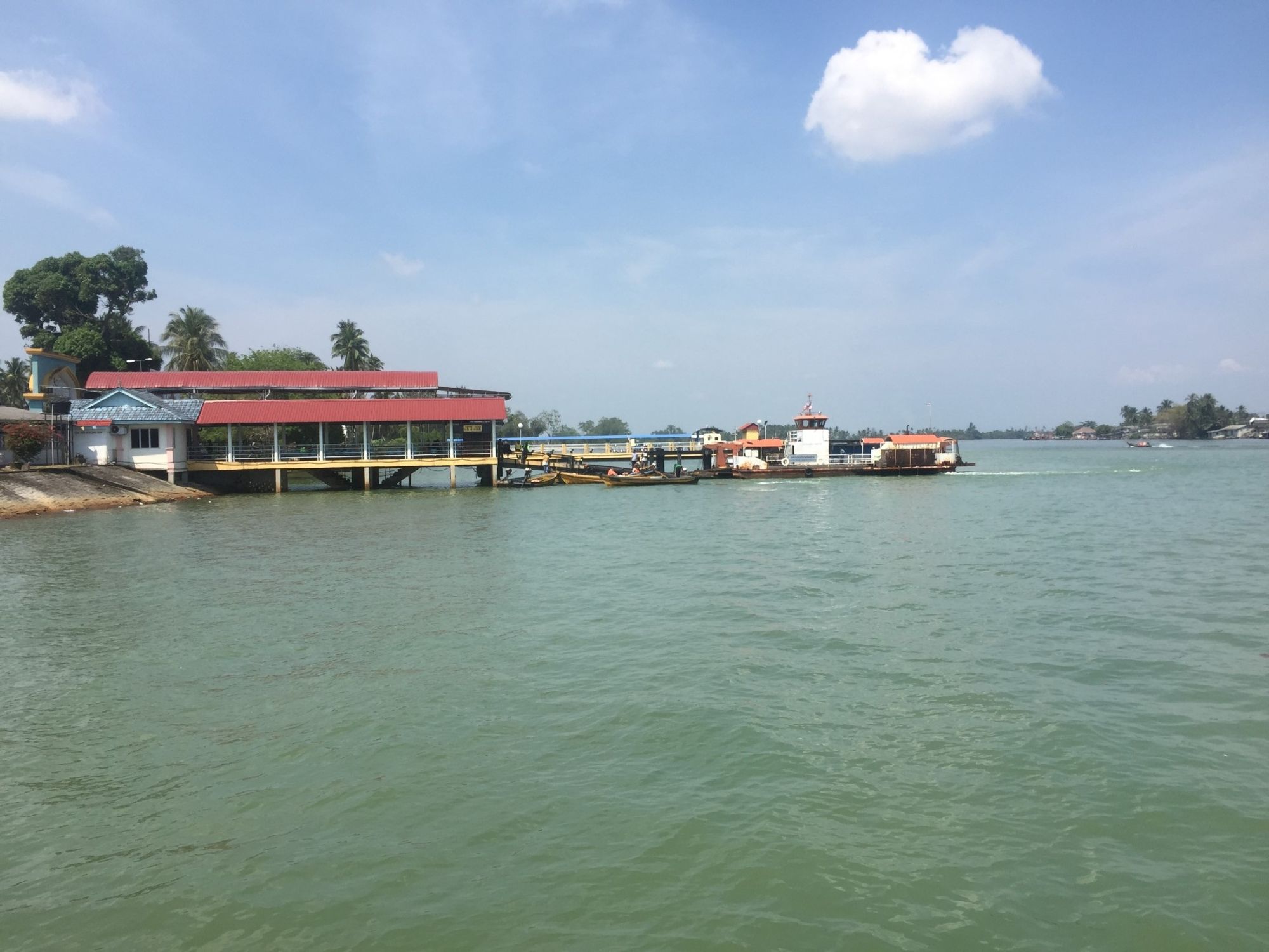A beautiful view from within central Pengkalan Kubor