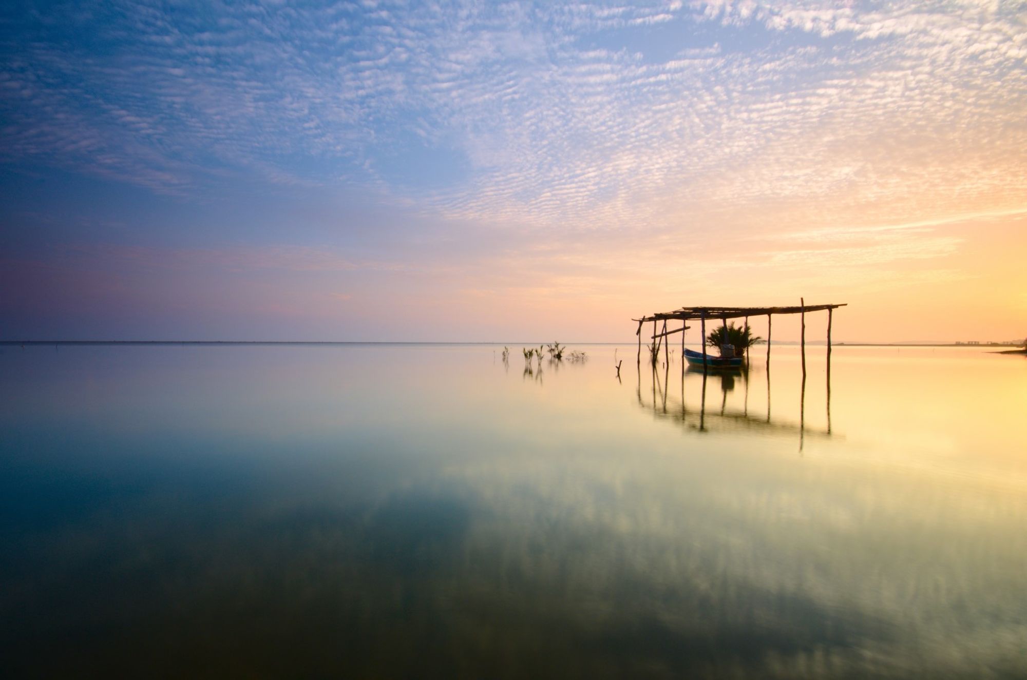 A captivating backdrop of central Tumpat