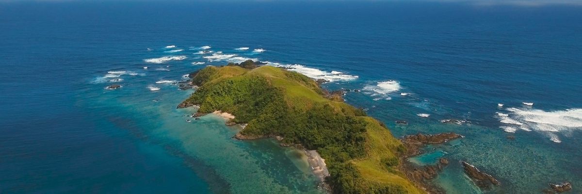Une superbe vue depuis le centre Île de Catanduanes-mobile