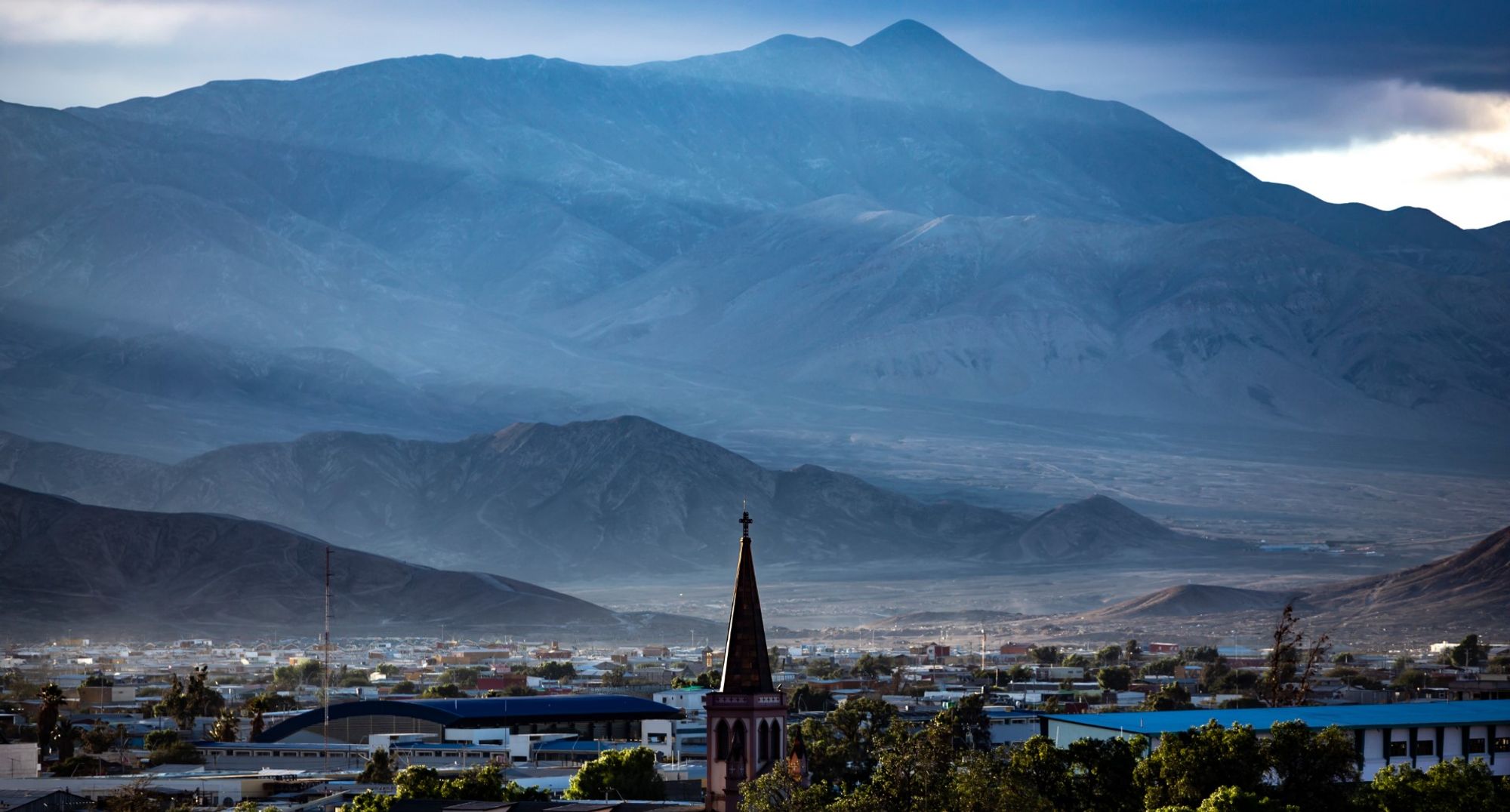 Antofagasta 2018 station au sein de Calama, Chile