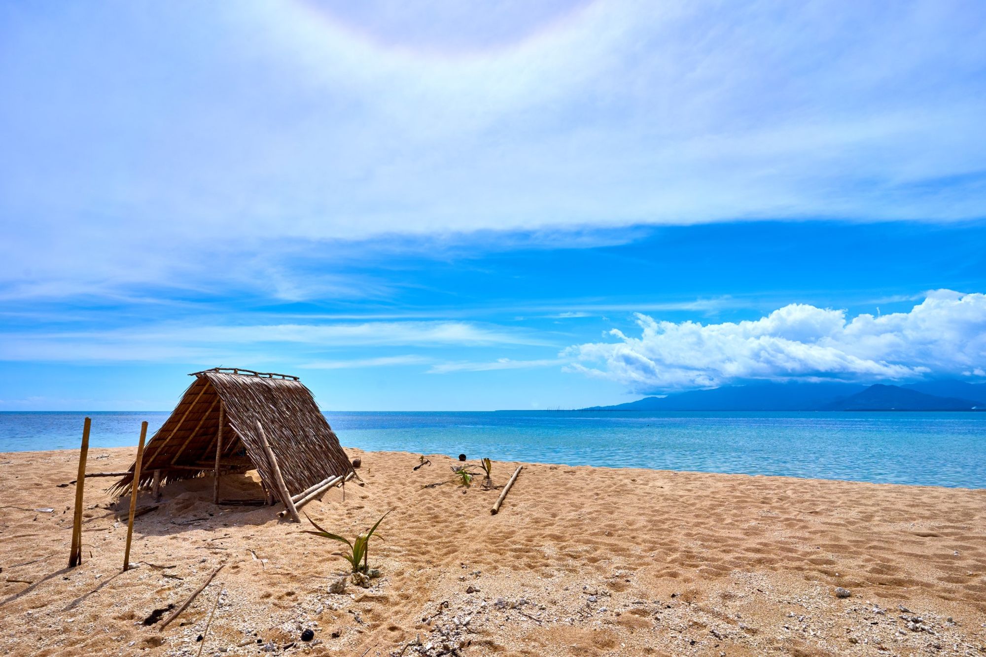 Завораживающий фон центральной станции Roxas, Panay Island