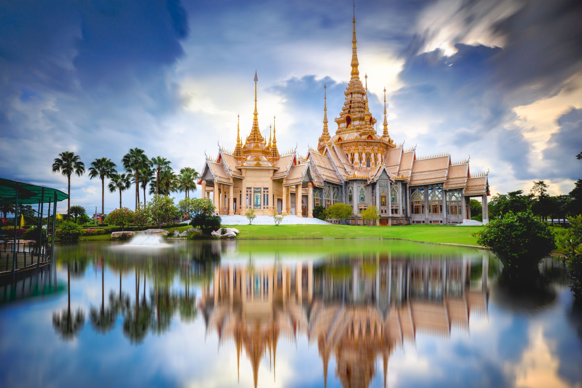 Ban Dan Nok station within Dannok, Thailand