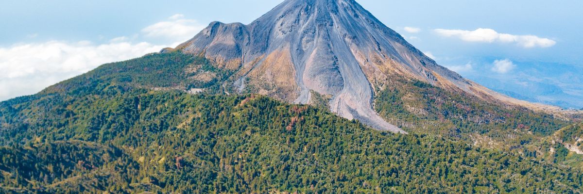A captivating backdrop of central Colima