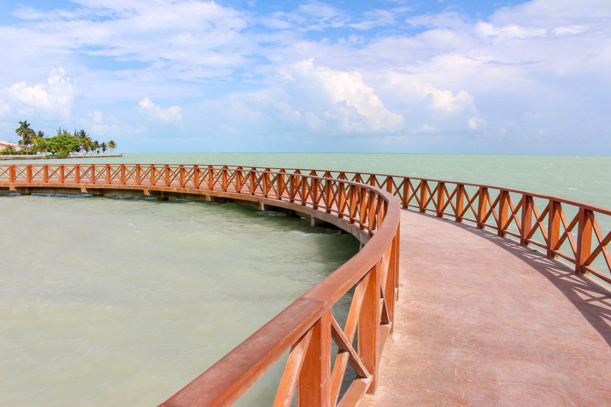 A captivating backdrop of central Chetumal