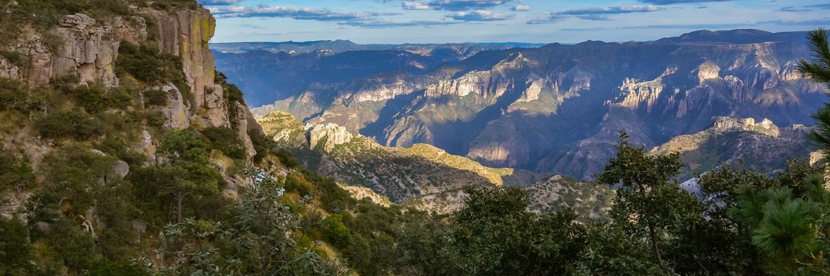 Eine schöne Aussicht vom Zentrum aus Chihuahua