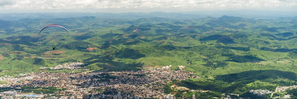 Eine schöne Aussicht vom Zentrum aus Governador Valadares