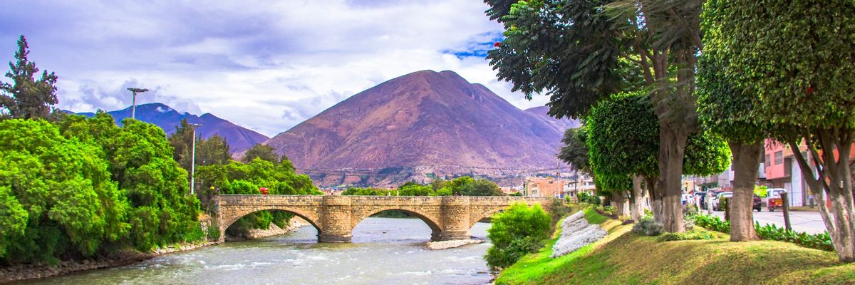 A captivating backdrop of central Huanuco