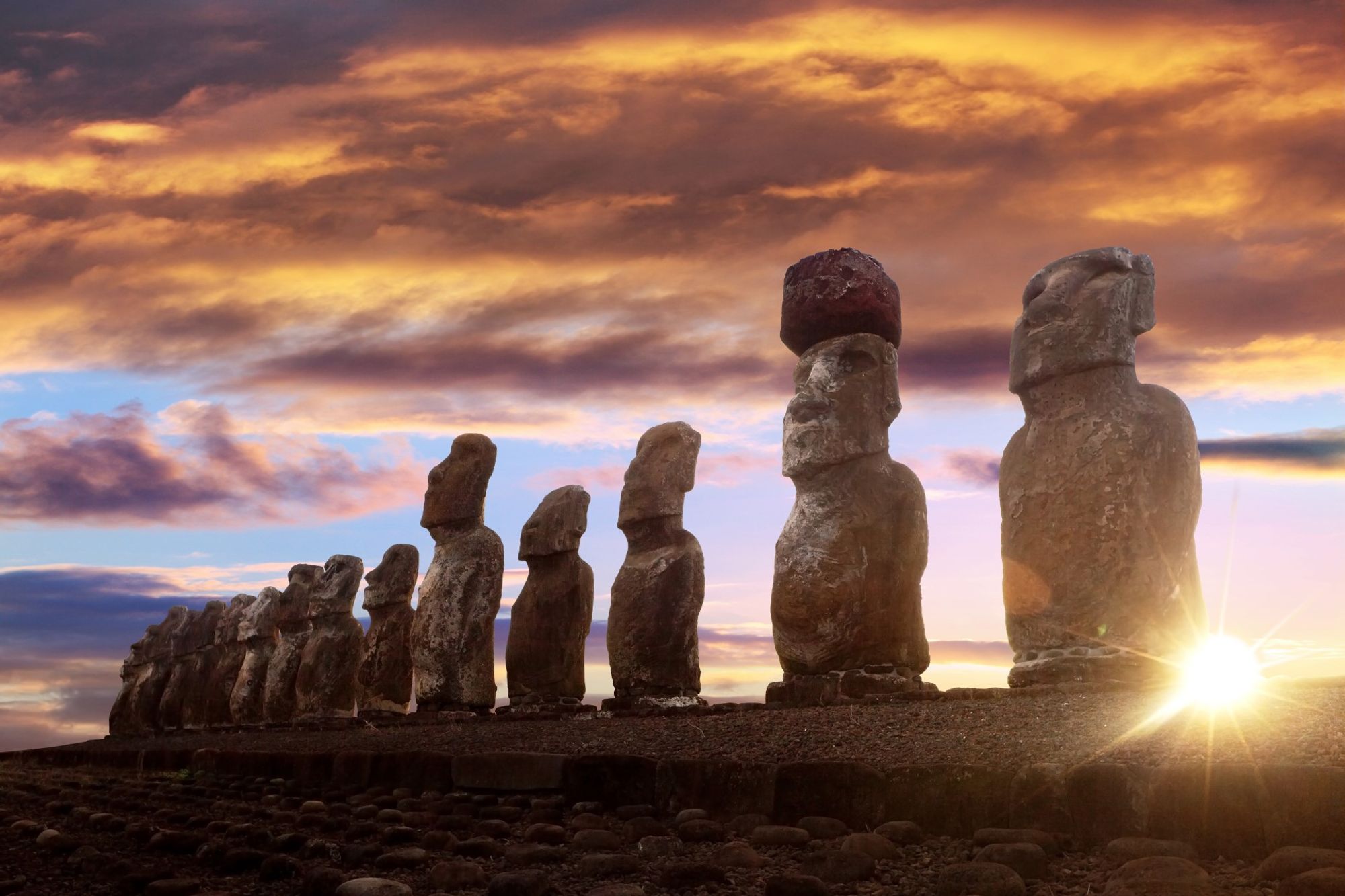 Mataveri International Airport (IPC) estación dentro de Easter Island, Chile