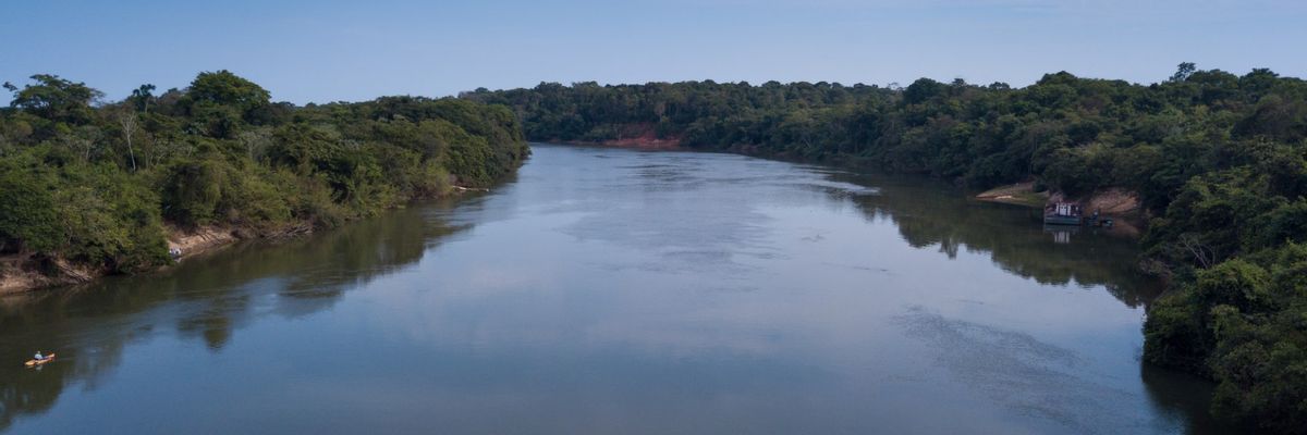 Eine schöne Aussicht vom Zentrum aus Sinop, Mato Grosso