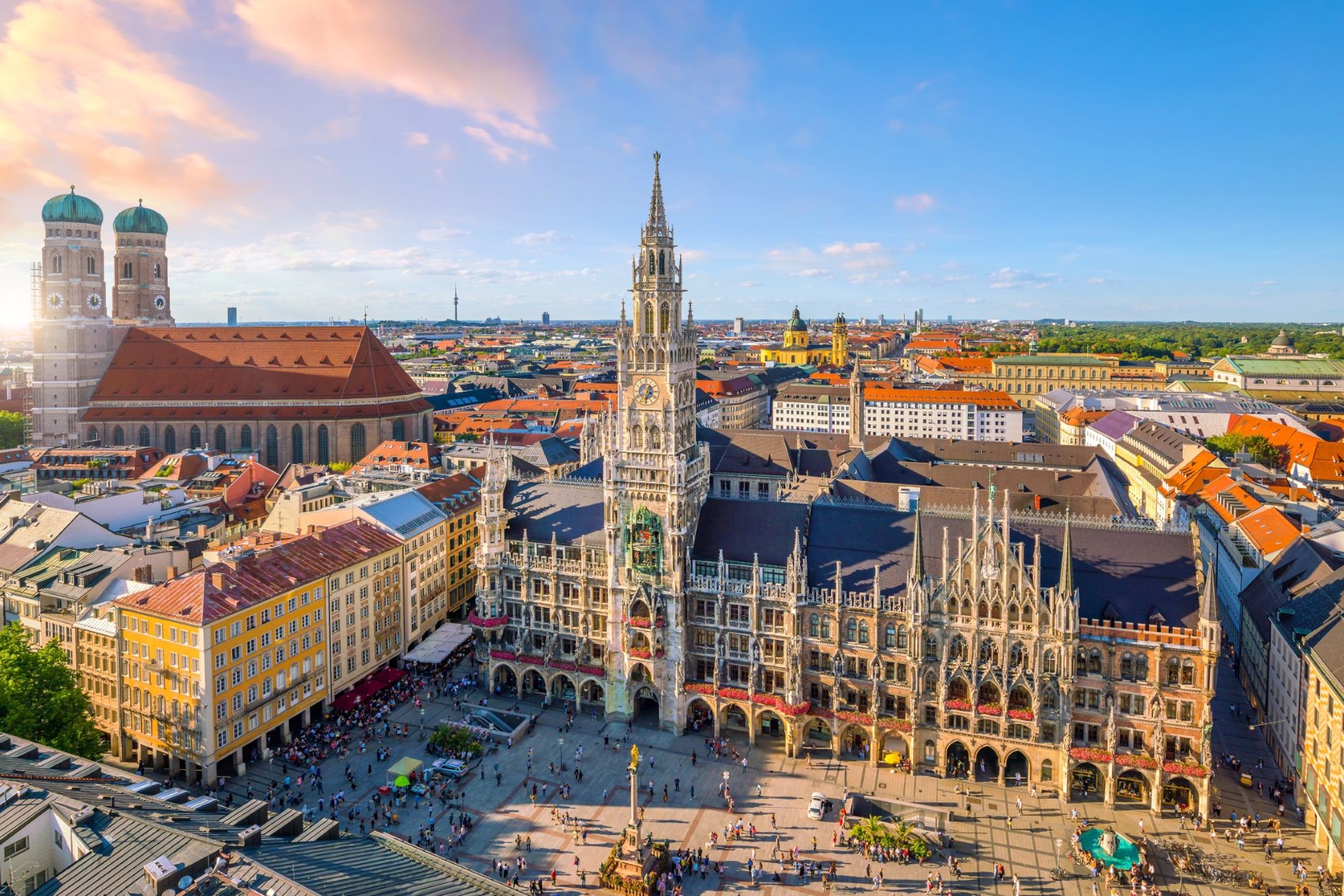 Munich Central Bus Station สถานีภายใน Munich, Germany