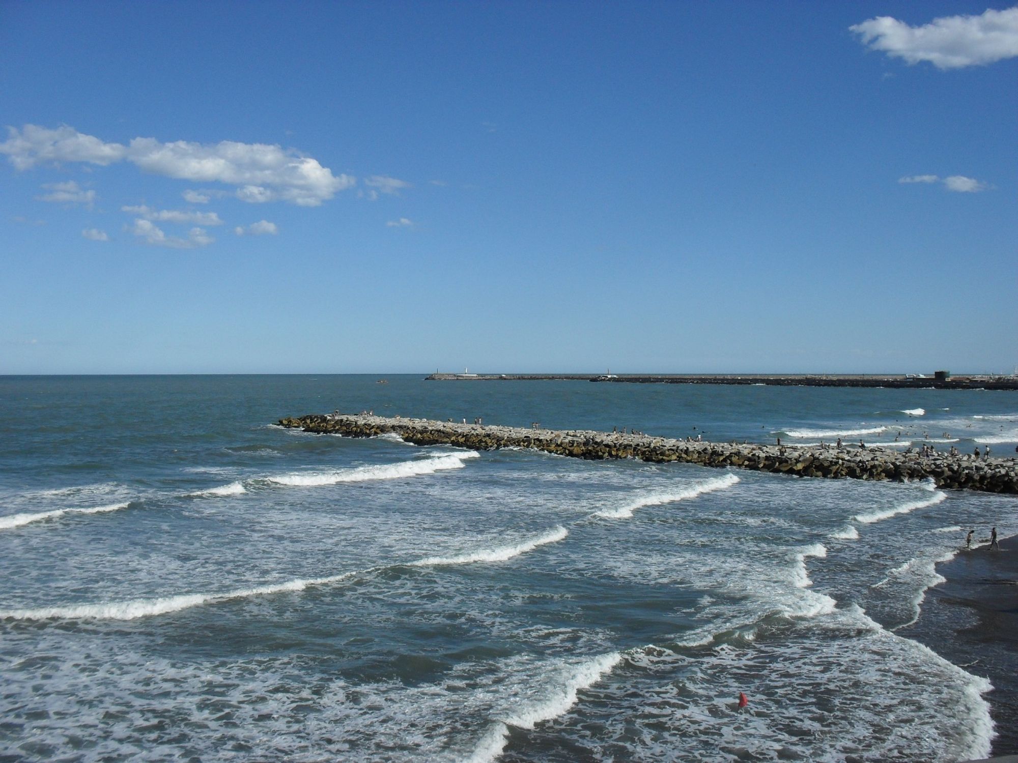 Eine bezaubernde Szenerie vom Zentrum aus Bahia Blanca