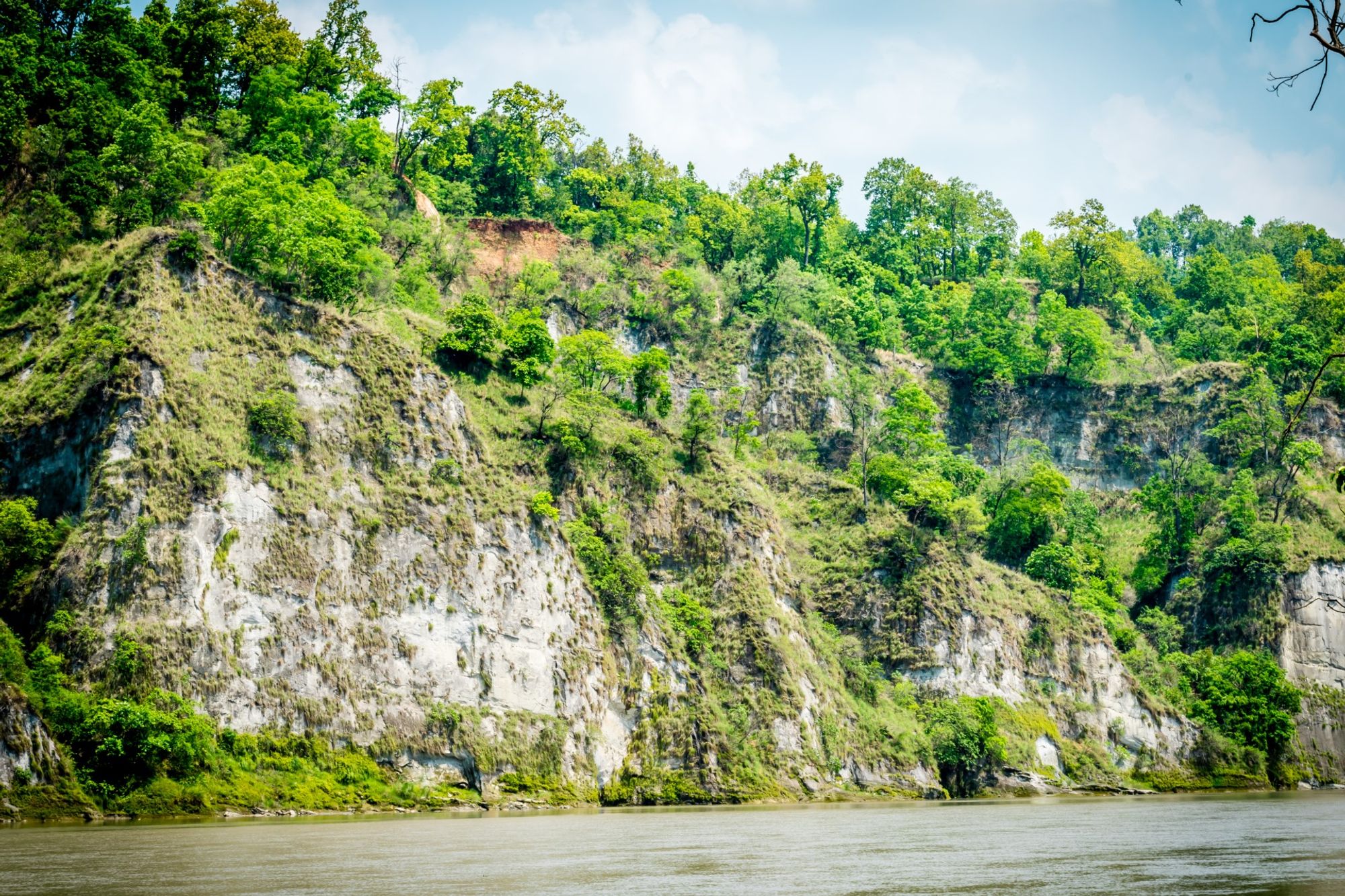 Eine bezaubernde Szenerie vom Zentrum aus Bhairahawa (Siddharthanagar)