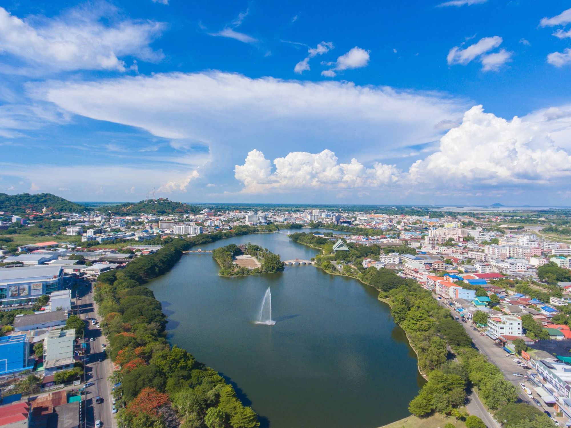 Chong Khae estação dentro de Nakhon Sawan, Thailand