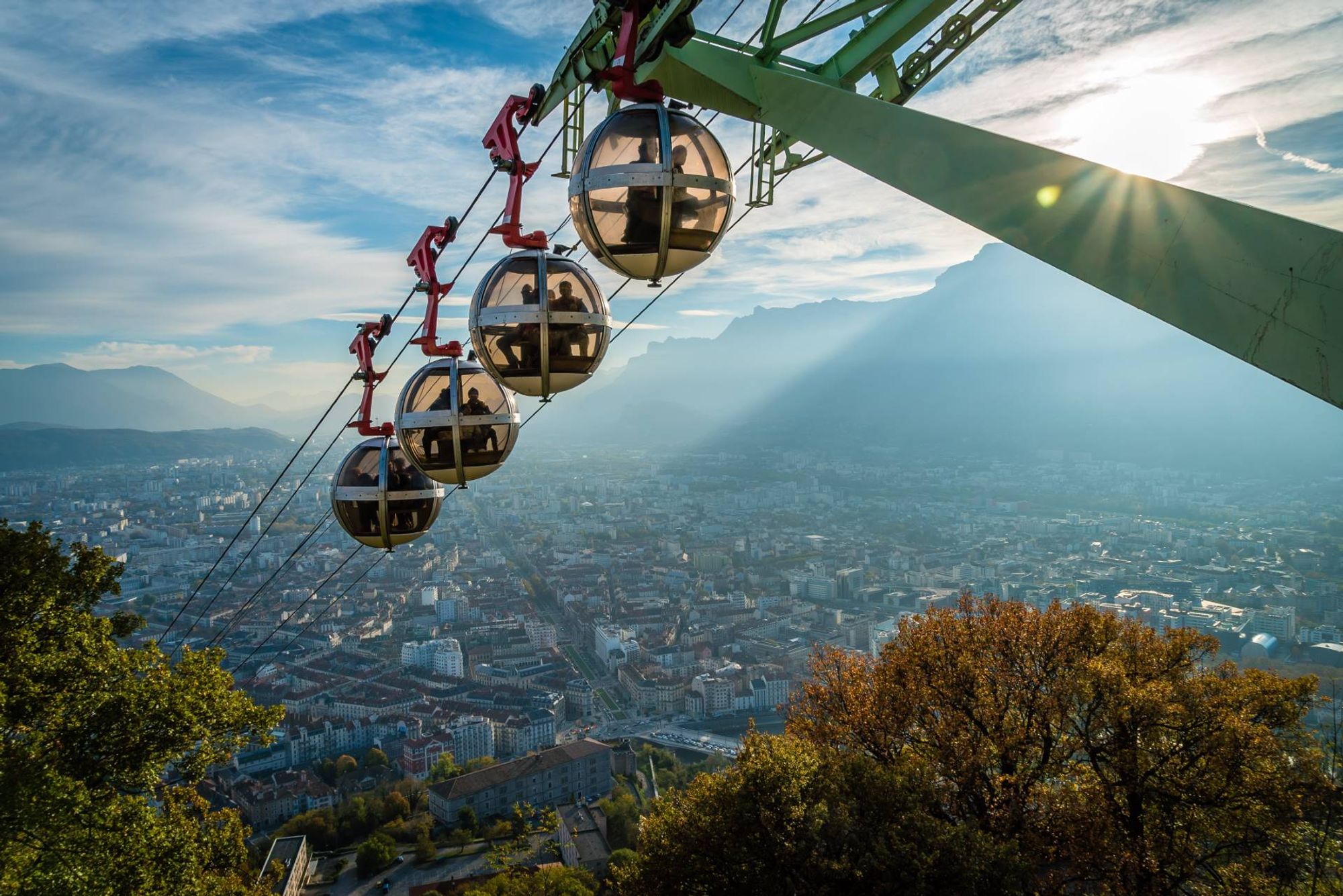 Grenoble Terminus станция в пределах Grenoble, France